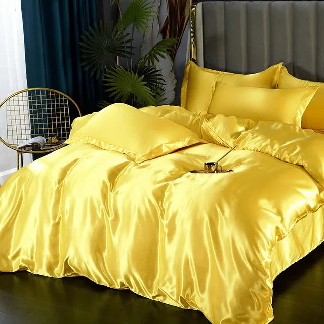 Zijde Beddengoed Set Luxe Satijn Soft