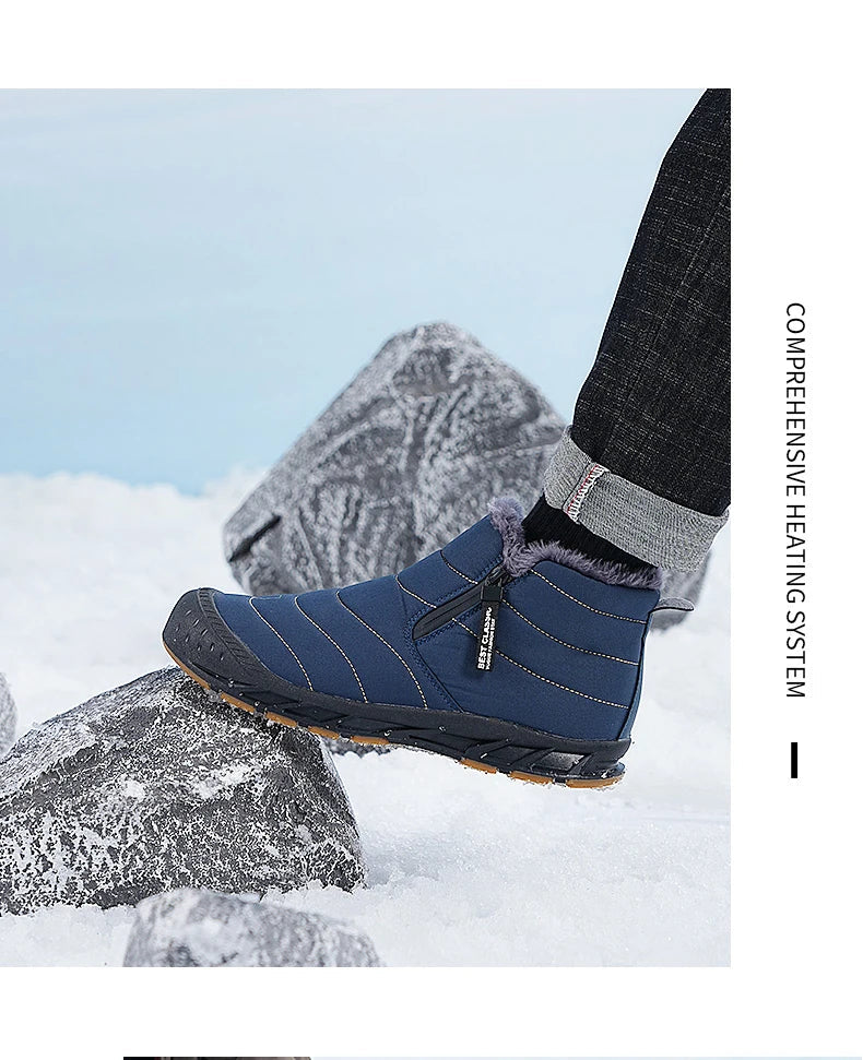 Waterdichte Ankle Boots Sneeuwlaarzen voor Vrouwen en Mannen
