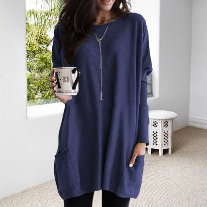 Dames Trui Oversized met Zakken Yara