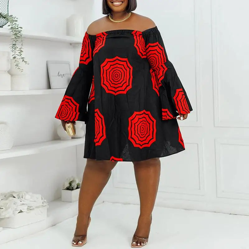 Plus-Size Jurk Celine Trendy en Casual Mode