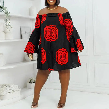 Plus-Size Jurk Celine Trendy en Casual Mode
