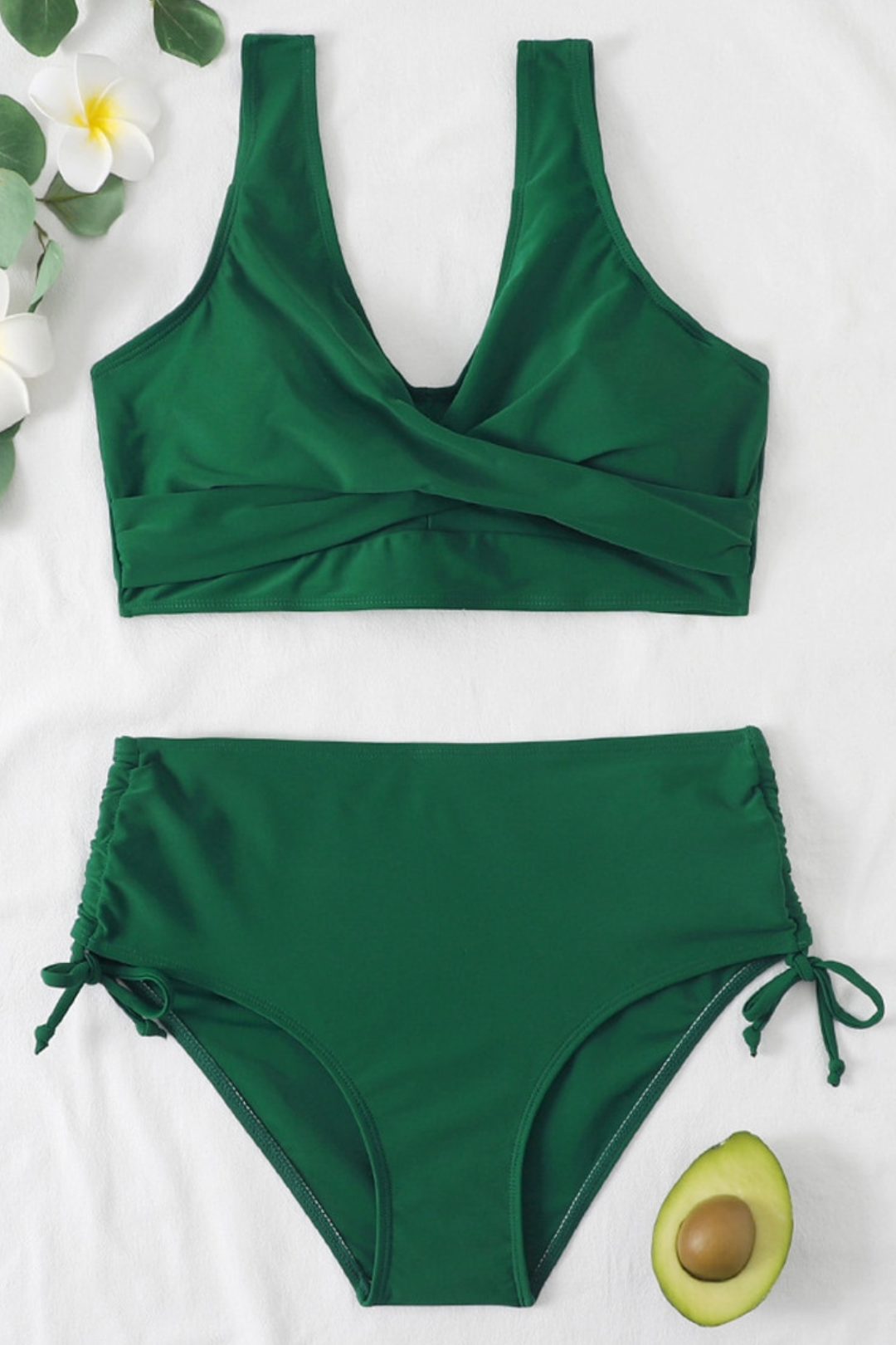 Sportieve Bikiniset Effen Stijl voor Vrouw