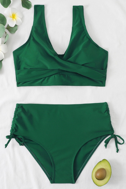 Sportieve Bikiniset Effen Stijl voor Vrouw