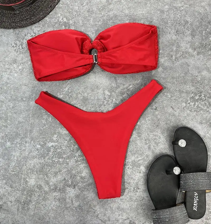 Strapless Bikini Trendy Zomer Badmode