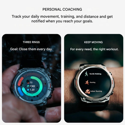 Outdoor Smartwatch TitanCore 7X Waterdicht en GPS