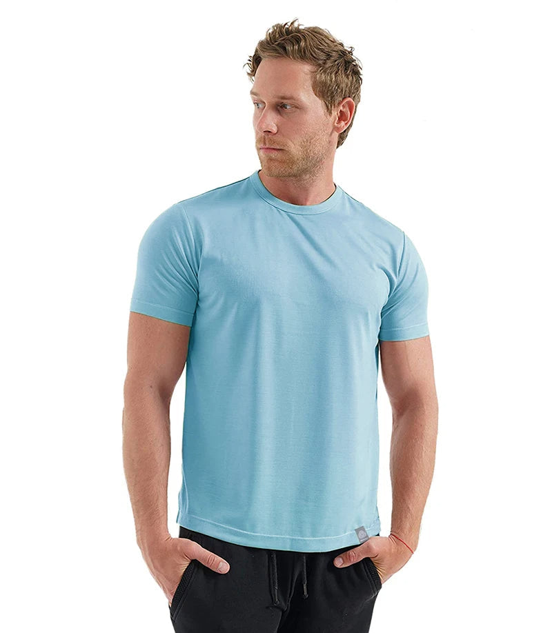 Comfortabele Jurgen T-Shirt voor Mannen Ademend
