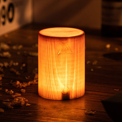 LED Tafellamp Houten Design Dimbaar
