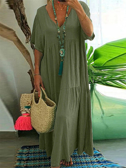 Zomerjurk Plus Size Casual Trendy Mode Jurk