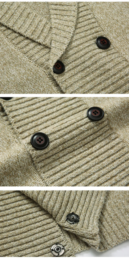 Slimfit Vest Gebreid Comfy Heren