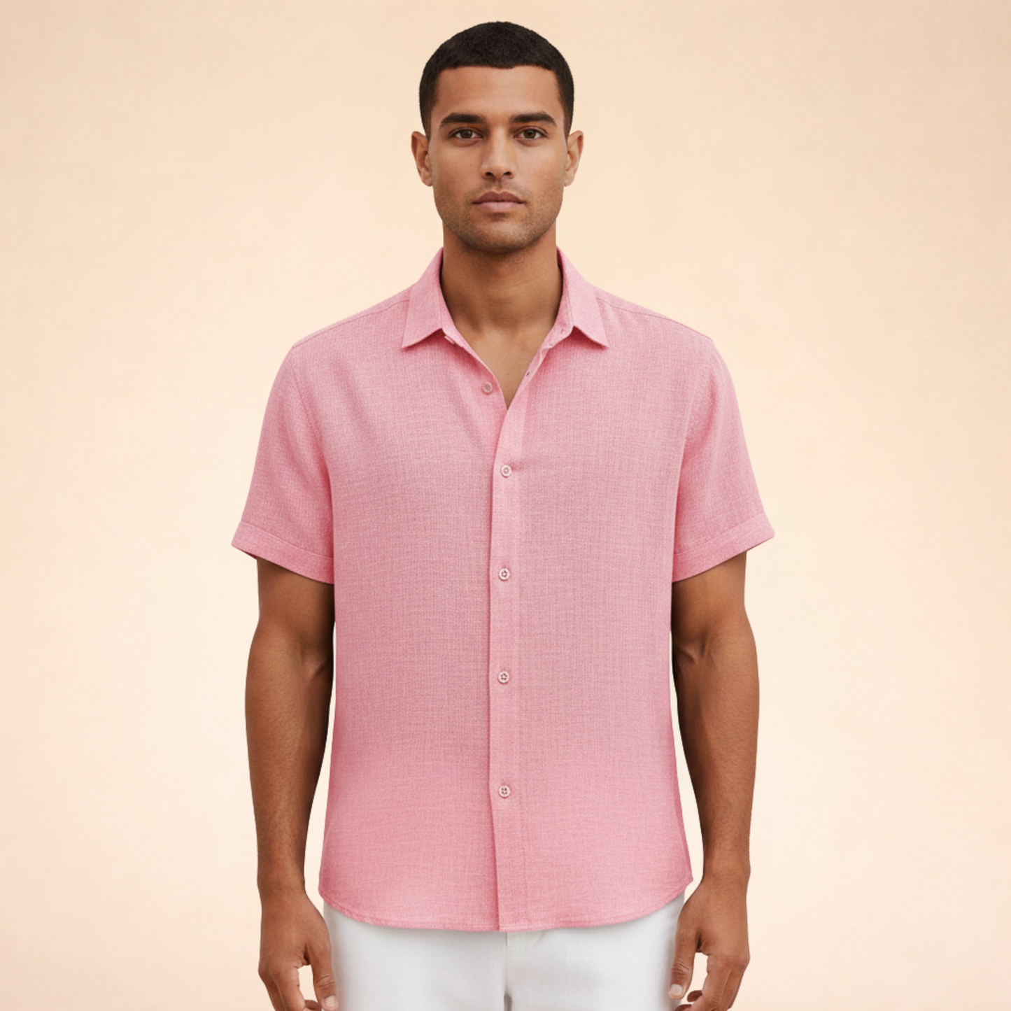 Lucas | Verfijnd casual polo Overhemd voor overdag