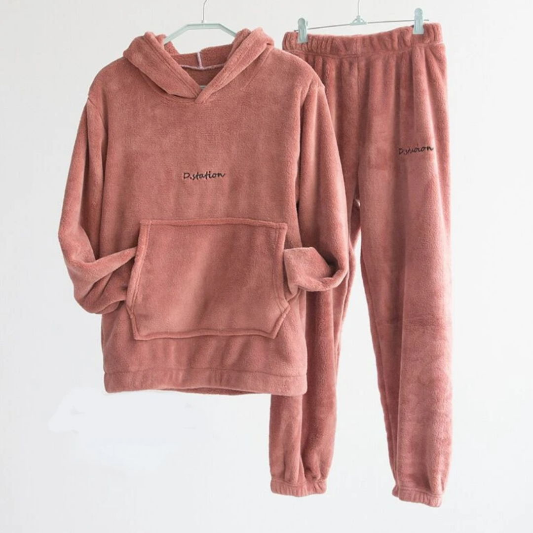 Zachte Fleece Huispak voor Vrije Dag Comfortabel