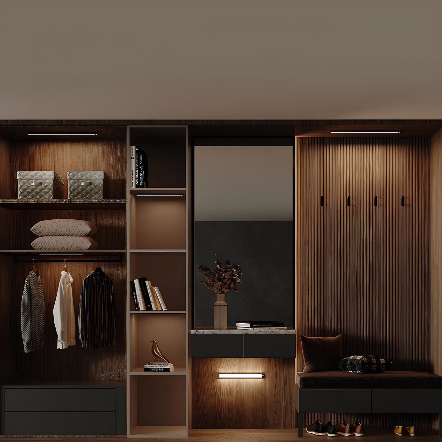 Draadloze Bewegingssensor Lamp LED Automatisch Aan en Uit