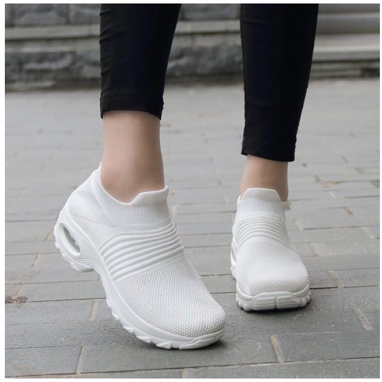 Dames Comfortabele Sneakers met Luchtzool Orthopedisch