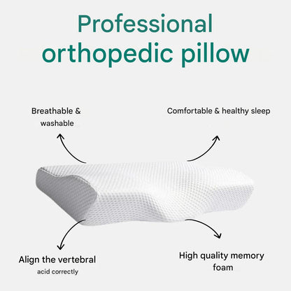 Orthopedisch Slaapkussen Traagschuim Nesto voor Rugondersteuning