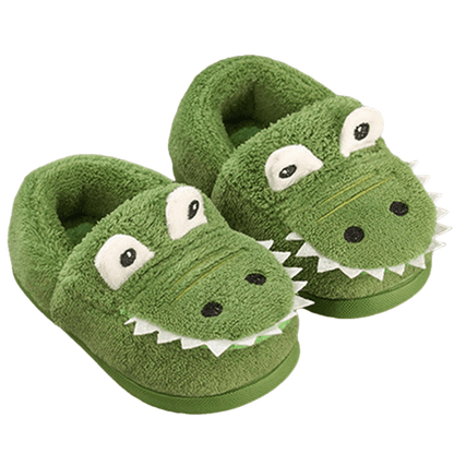 Dino Pantoffels Zachte Warme Knuffelsloffen voor Kinderen - Mode Vibes