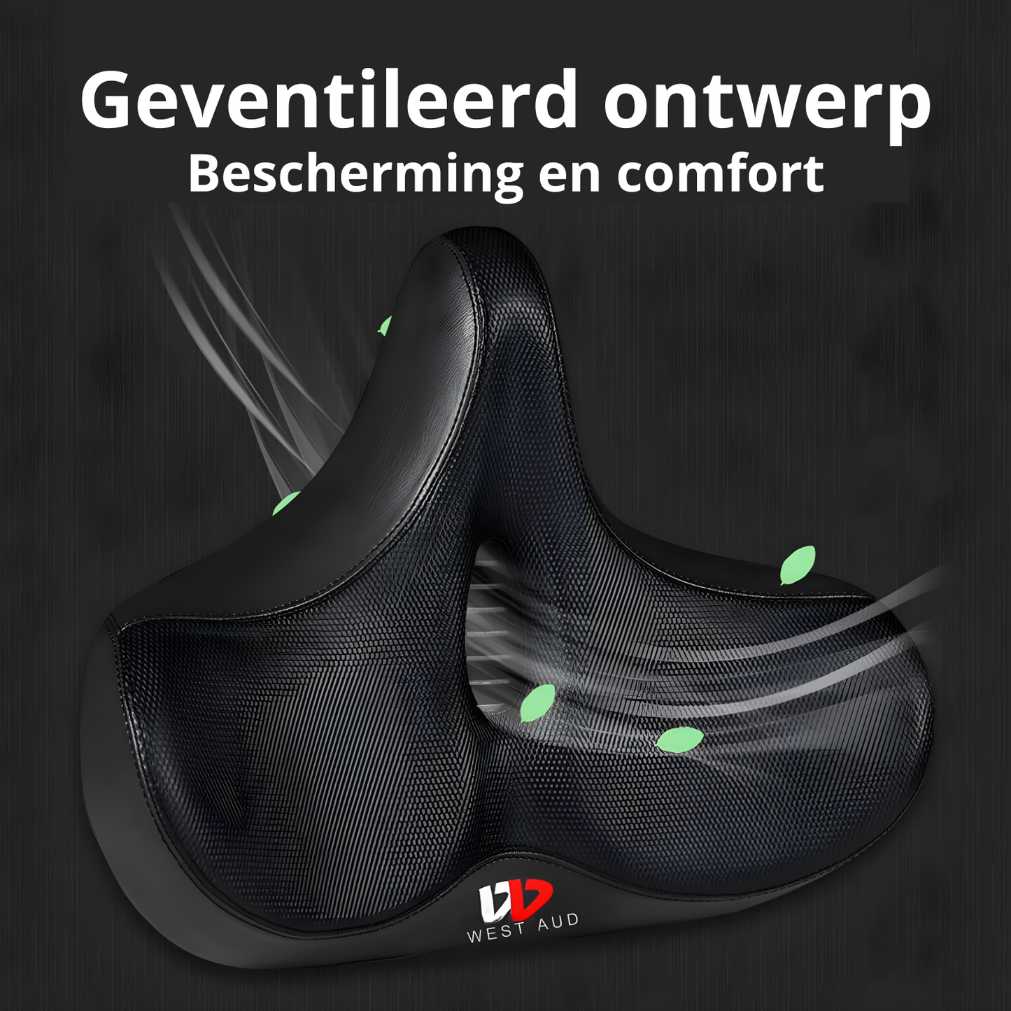 Fietszadel Ergonomisch Comfortabel voor Lange Ritten