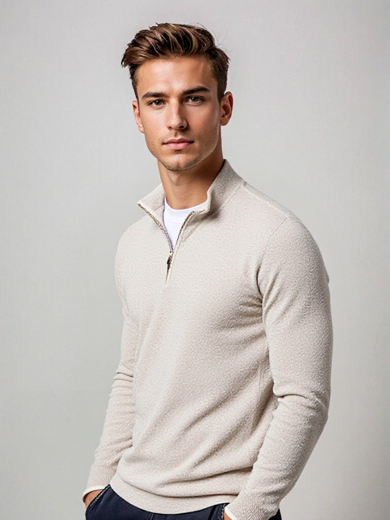 Herenpullover V-hals Tijdloos en Stijlvol - Mode Vibes