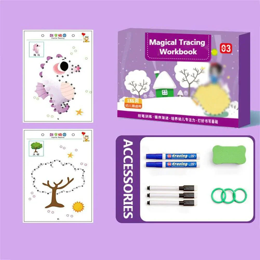 Kleurboek voor Volwassenen met Interactieve Schrijfoefeningen