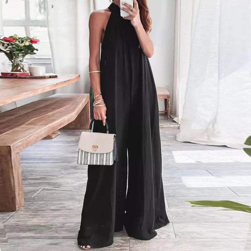 Plus Size Jumpsuit Casual Luchtige Zomerjurk