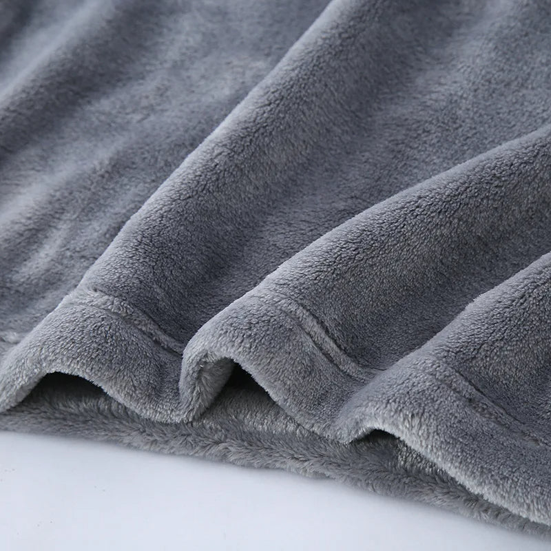 Warme Zachte Pyjama voor Mannen Winter Nachtkleding