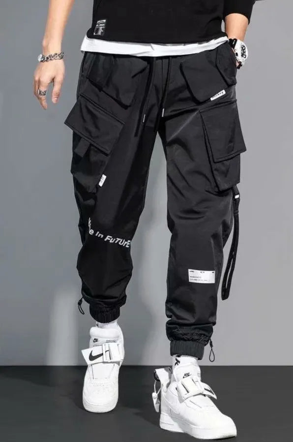 Hiphopbroek Met Meerdere Zakken Cargo Stijl