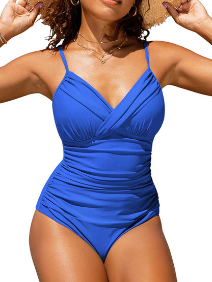 Plus-Size Badpak Gewatteerd voor Vrouwen Stijlvol