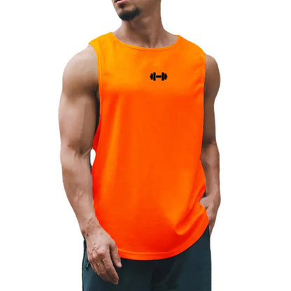 Fitness Tanktop Ademend Sneldrogend voor Mannen