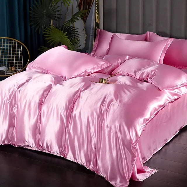 Zijde Beddengoed Set Luxe Satijn Soft