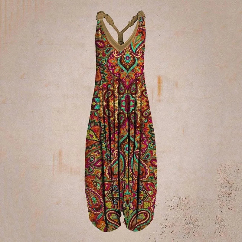 Plus Size Jumpsuit Merel Zwart Casual Damesmode