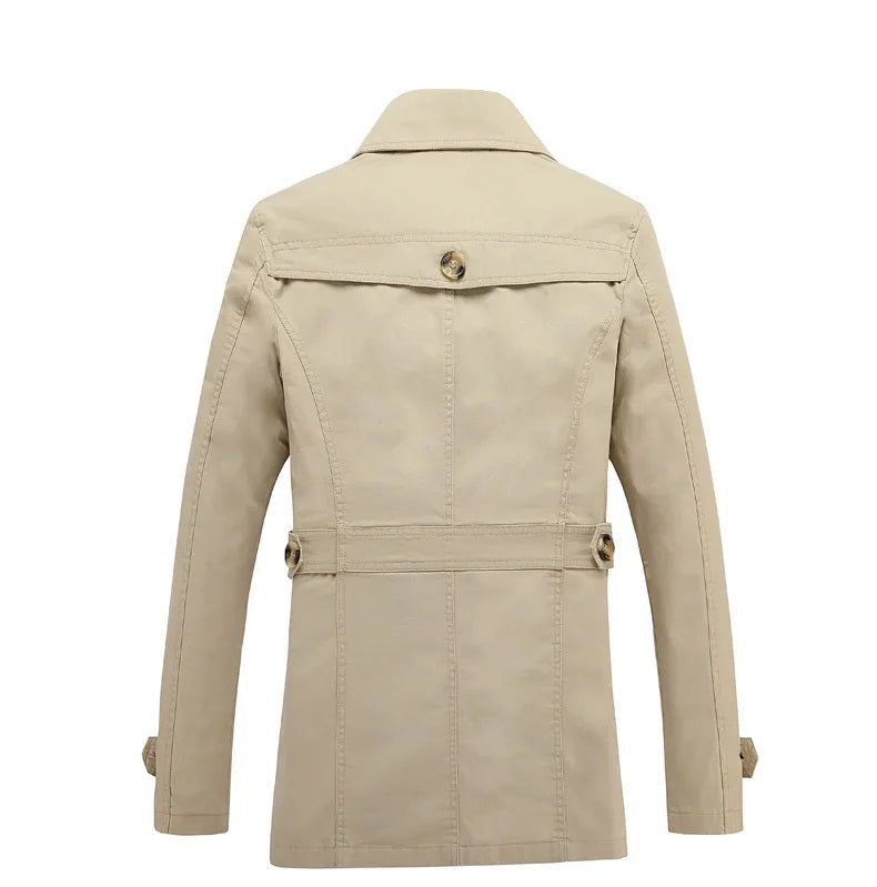 Trenchcoat Warm Michiel Winterjas voor Mannen