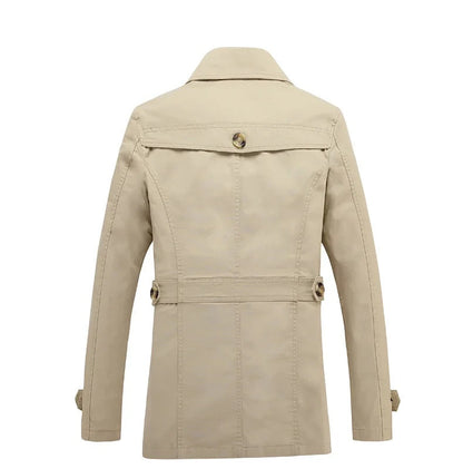 Trenchcoat Warm Michiel Winterjas voor Mannen