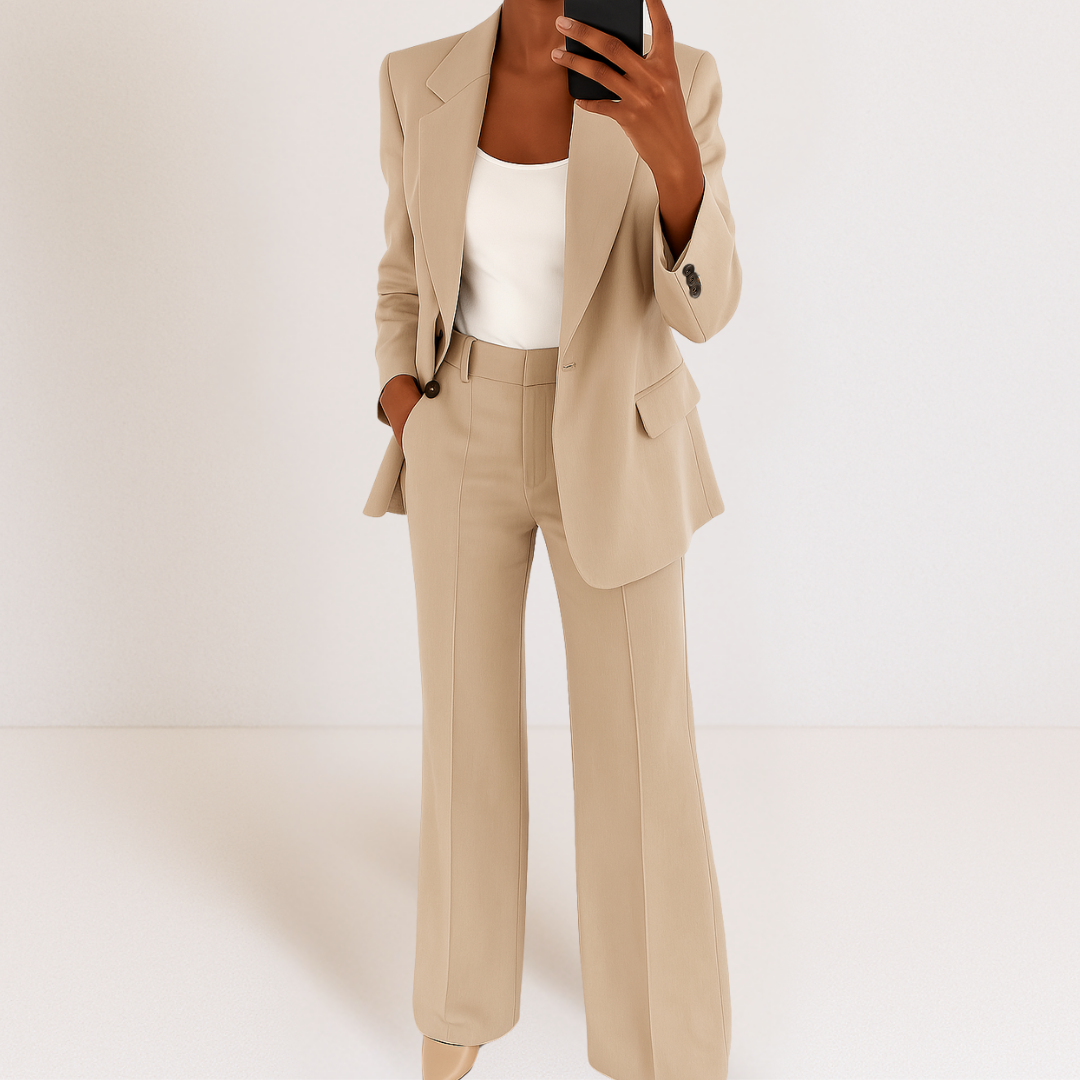 Melanie | Dames Tweedelige Set Blazer & Broek