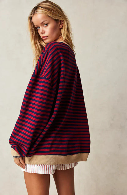 Dames Trui Gebreid Oversized Comfortabele Pasvorm