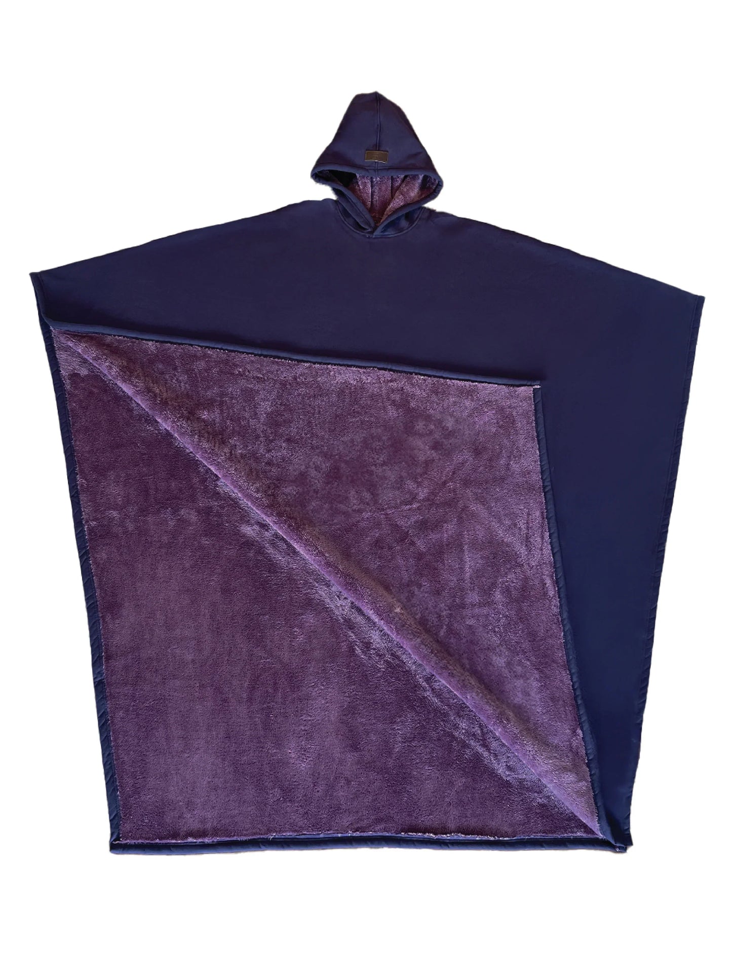 Zachte Fleece Hoodie Deken met Kap voor Thuis