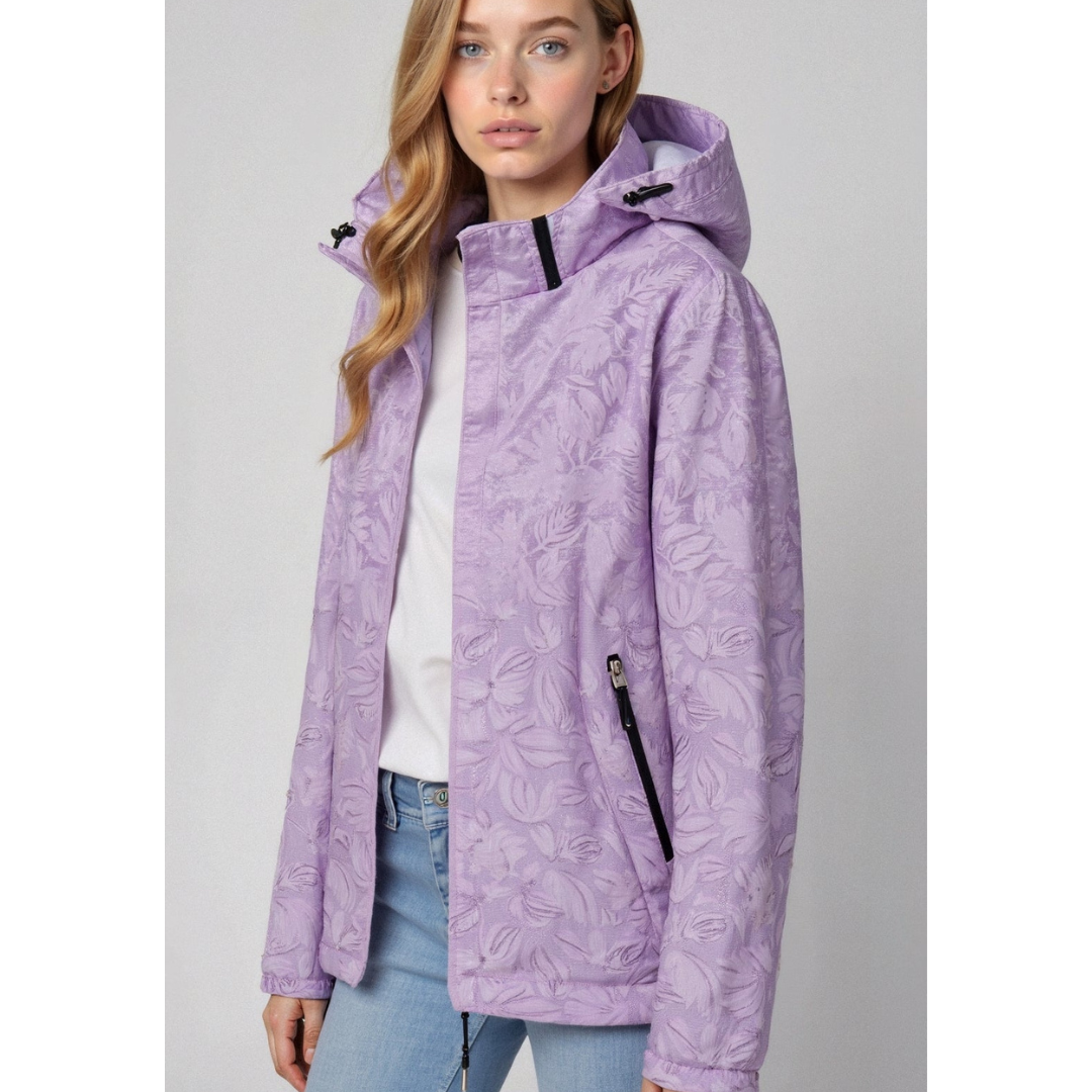 Dames Windbreaker Licht Sportief Met Rits