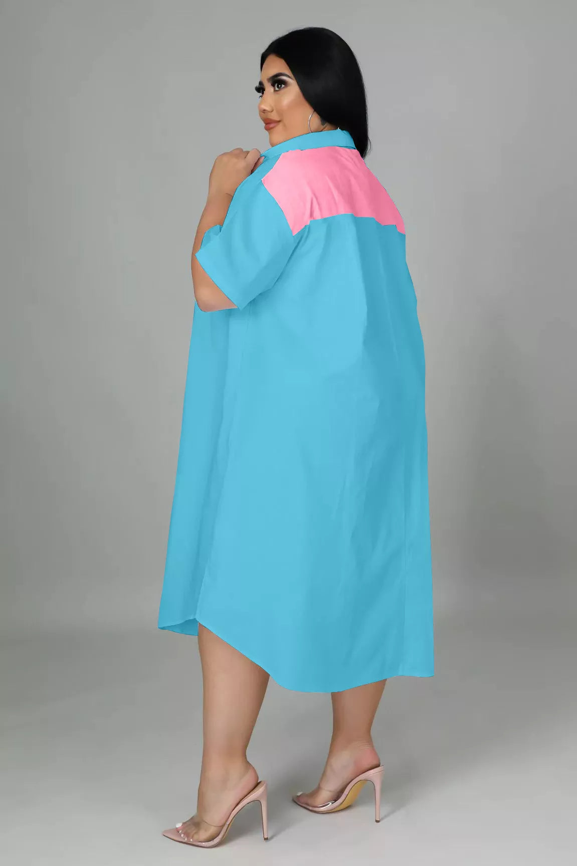 Plus-Size Jurk Vrolijk en Trendy voor Vrouwen