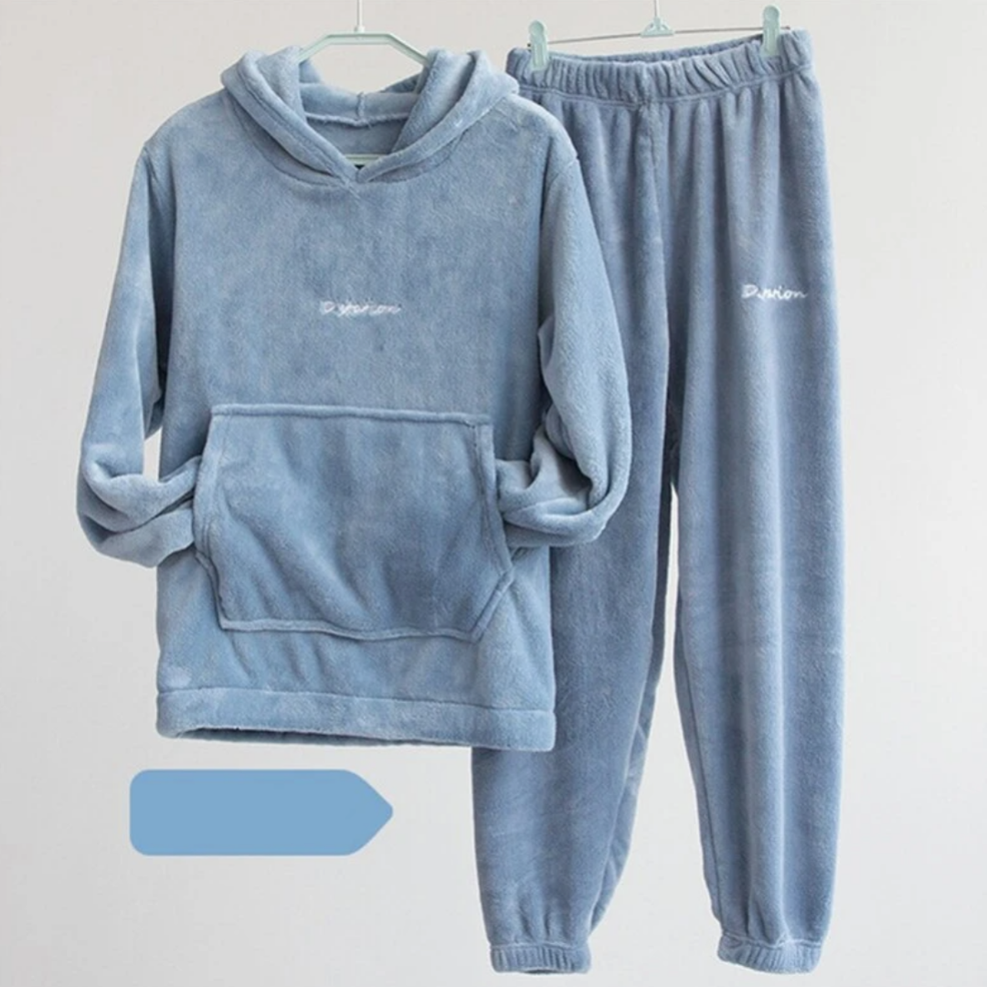Zachte Fleece Huispak voor Vrije Dag Comfortabel