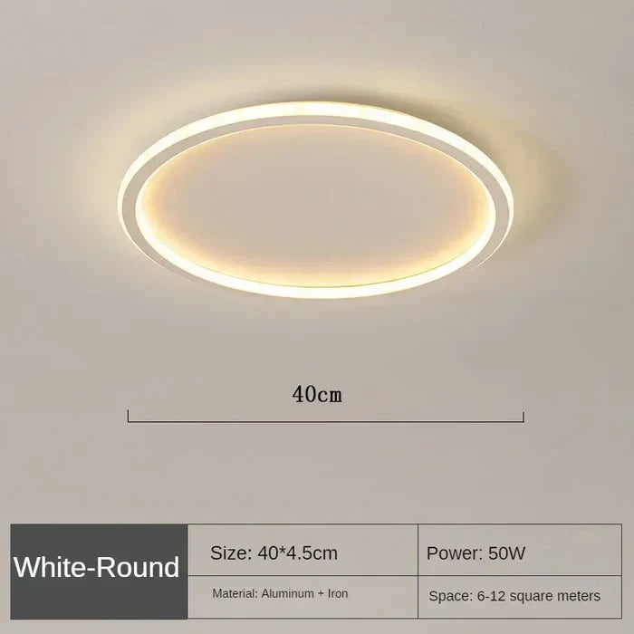 Ronde Plafondlamp Modern Scandinavisch Design AuroraSphere