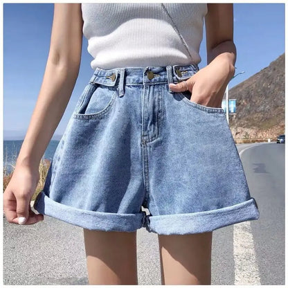 Plus Size Short Trendy Modieus voor Vrouwen