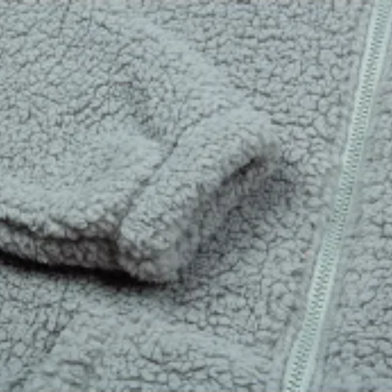 Warme Sherpa Jasje met Ritssluiting en Zakken voor Vrouw