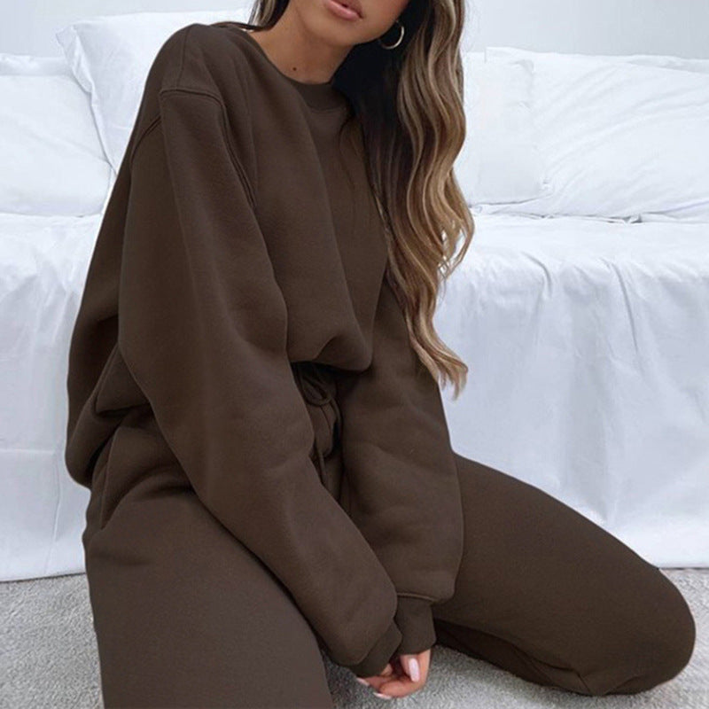 Dames Lounge Set Zacht Comfy Sweater en Joggingbroek