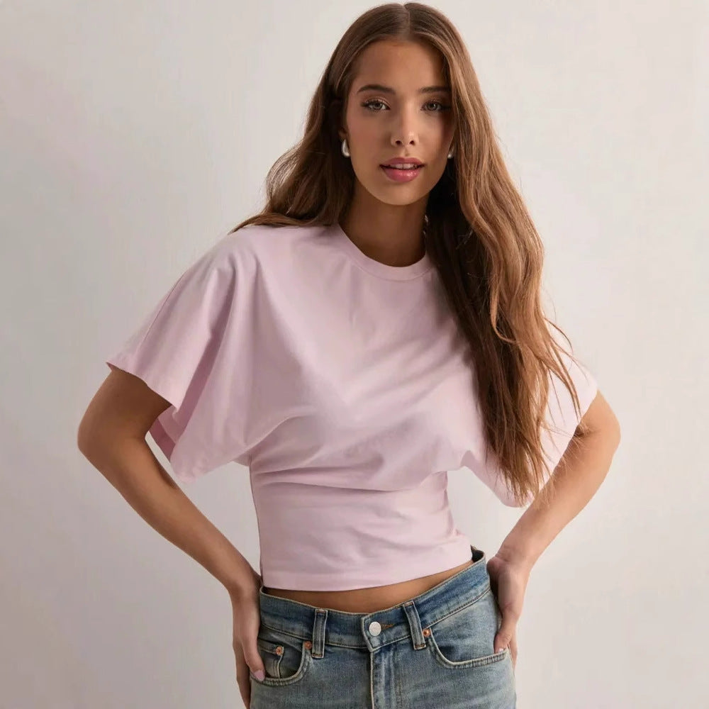Dames Top Oversized Mouwen Stijlvolle Kleding