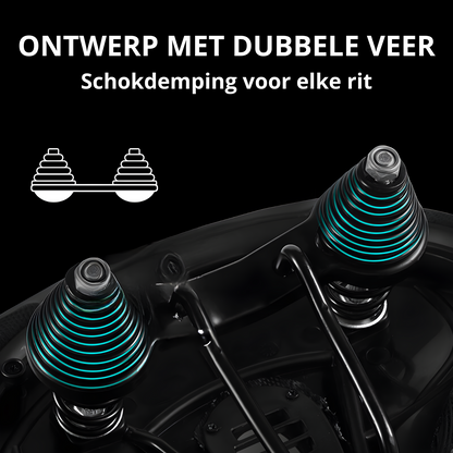 Fietszadel Ergonomisch Comfortabel voor Lange Ritten