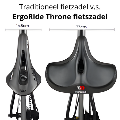 Fietszadel Ergonomisch Comfortabel voor Lange Ritten