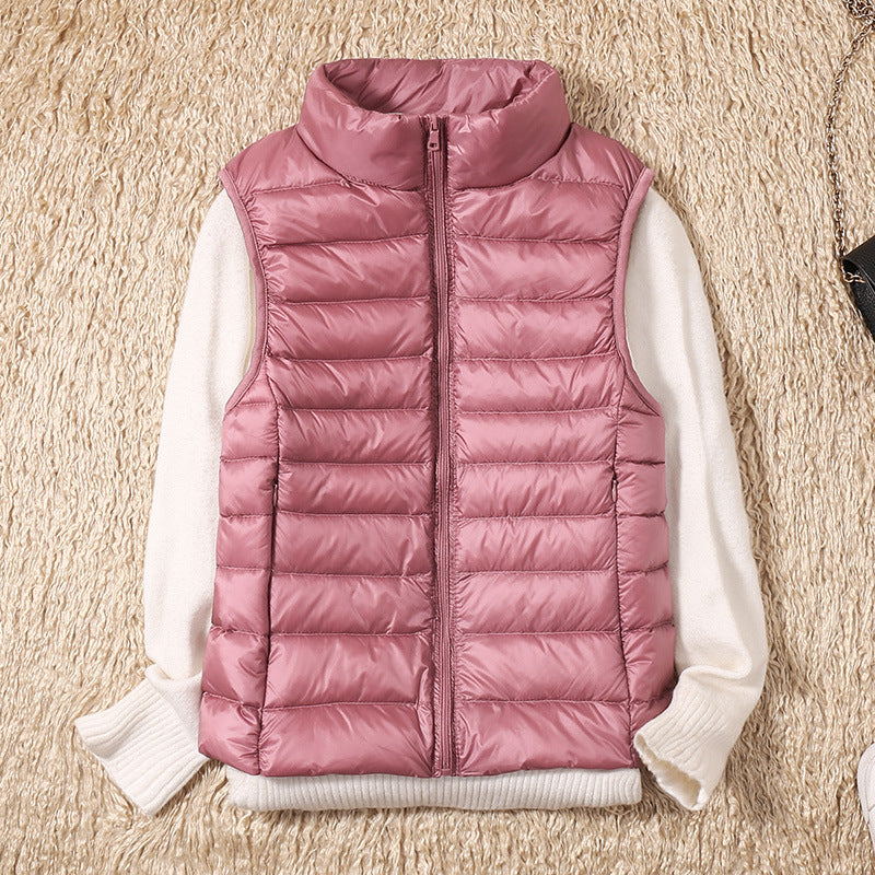 Dames Bodywarmer Lichtgewicht Gewatteerd Warme Vest