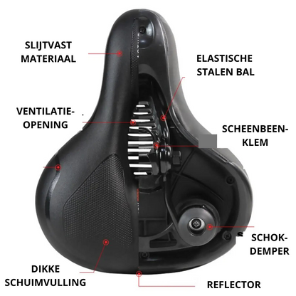 Fietszadel Ultracomfortabel CloudRide Pro Zacht