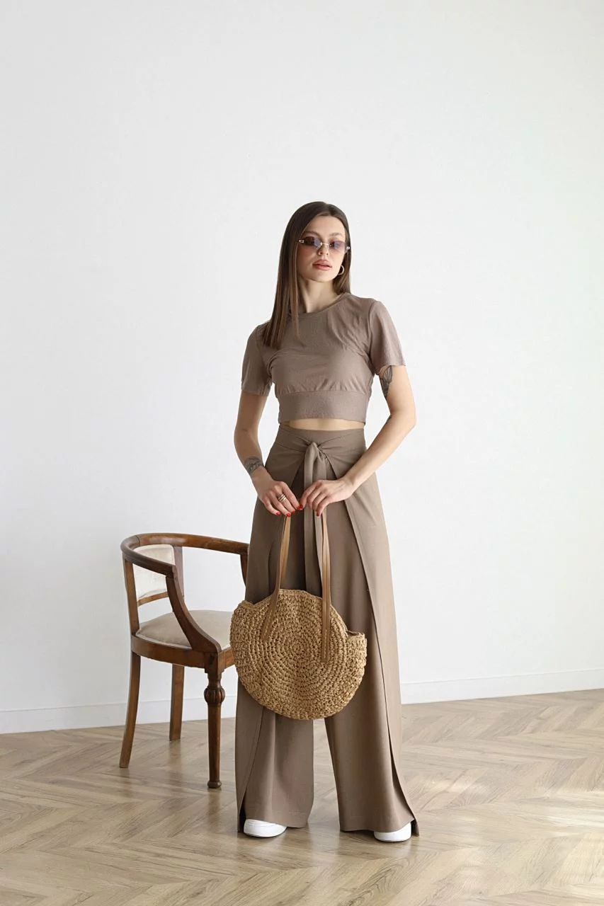 JULIANNA | PANTALONI IN LINO DAL TAGLIO AMPIO