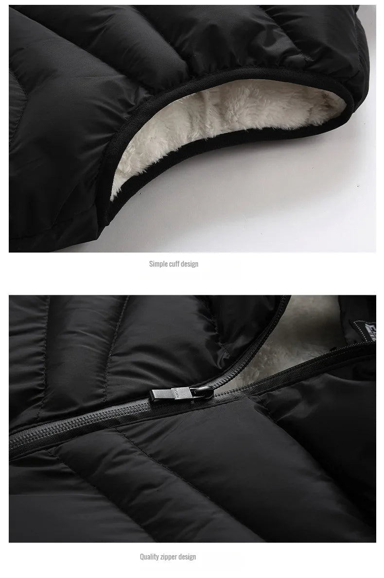 Dikke Fleece Bodywarmer Warm Groot Model