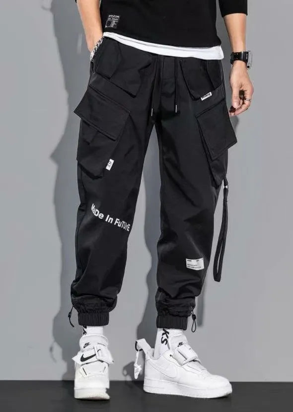 Hiphopbroek Met Meerdere Zakken Cargo Stijl