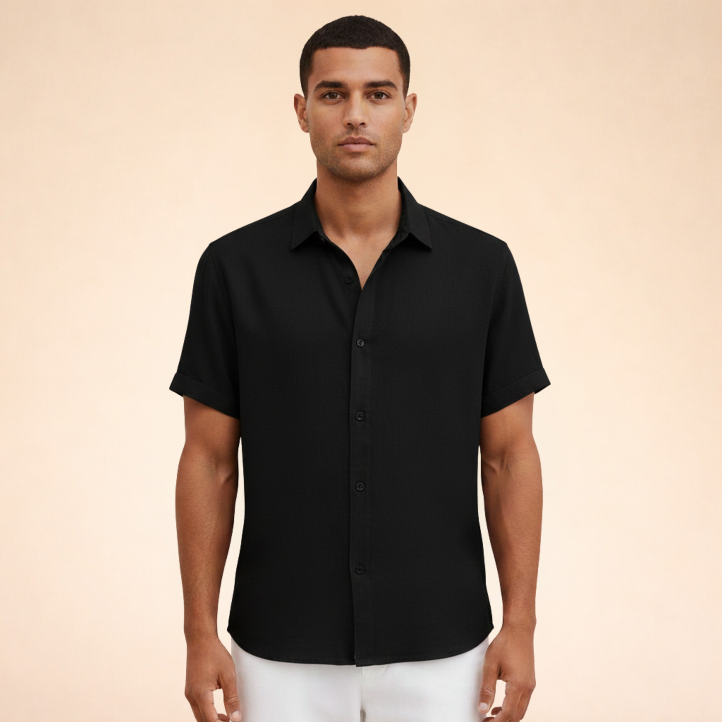 Lucas | Verfijnd casual polo Overhemd voor overdag